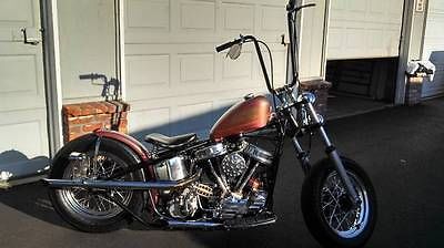 Custom Built Motorcycles : Chopper 1962 Harley Davidson FLH