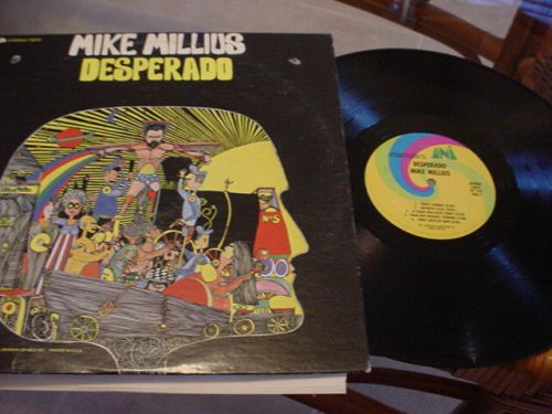 Mike millius  desperado,  nm psych lp on uni 1968