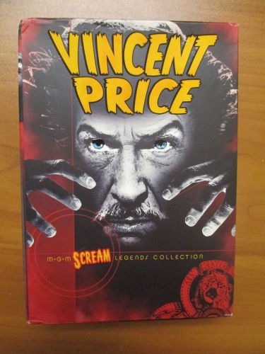 Vincent Price Collection Box Set 8 Movies on 4 DVD&#039;s