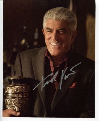 The sopranos star frank vincent hand signed autograph a883
