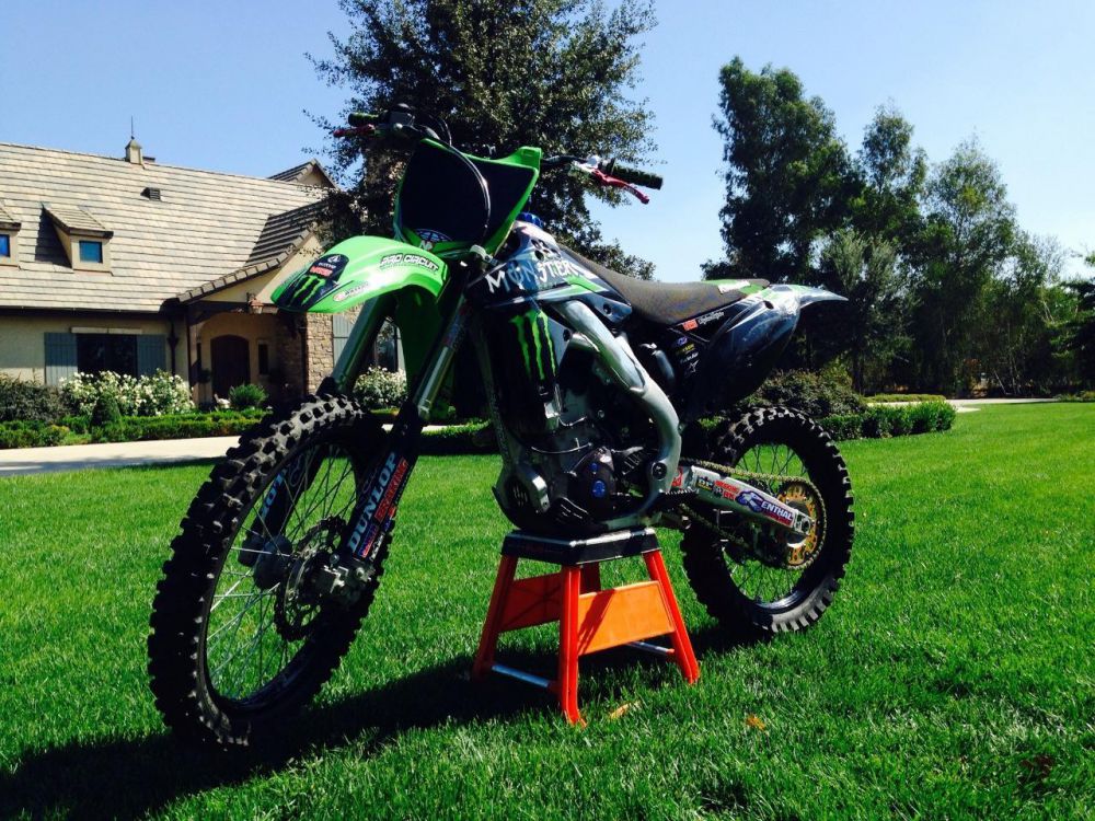 2012 Kawasaki Kx 250F Dirt Bike 