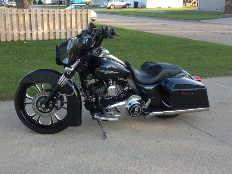 blacked out street glide for sale