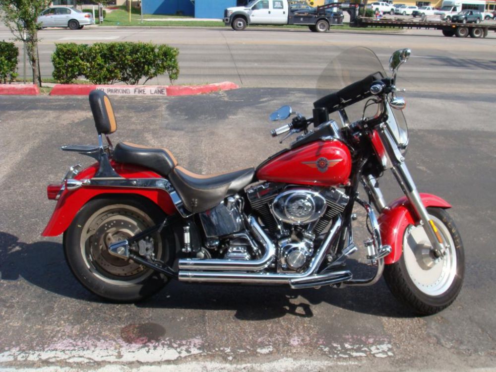 2002 harley-davidson fat boy flstf  cruiser 