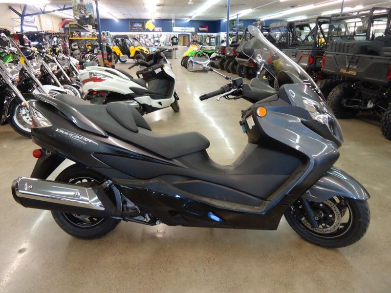 2012 burgman 400 abs metallic thunder gray