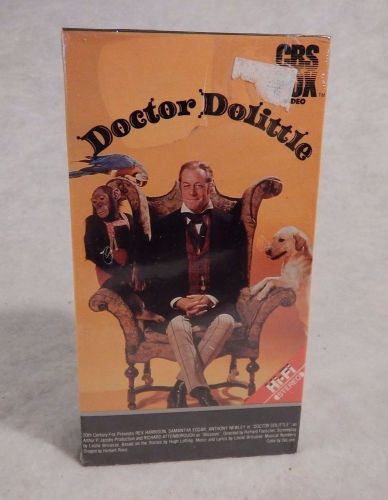 New betamax beta doctor dolittle  1967 rex harrison