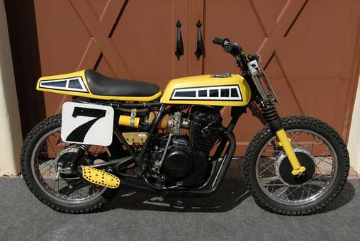1976 Yamaha Xs360 Ahrma Flat Tracker Street Tracker Motorcycle