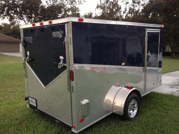 Bendron titan motorcycle trailer. excellent condition! -