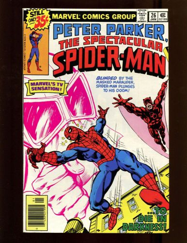 Spectacular spider-man #26 vf- hannigan mooney daredevil masked marauder carrion