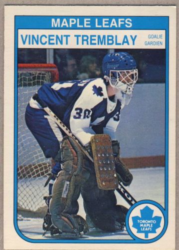 1982-83 o-pee-chee hockey card #334 vincent tremblay rc