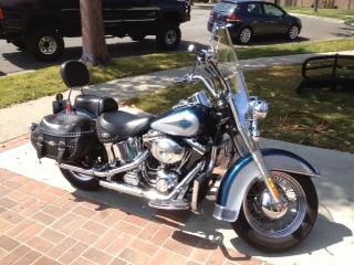 2001 harley-davidson heritage softail classic cruiser 