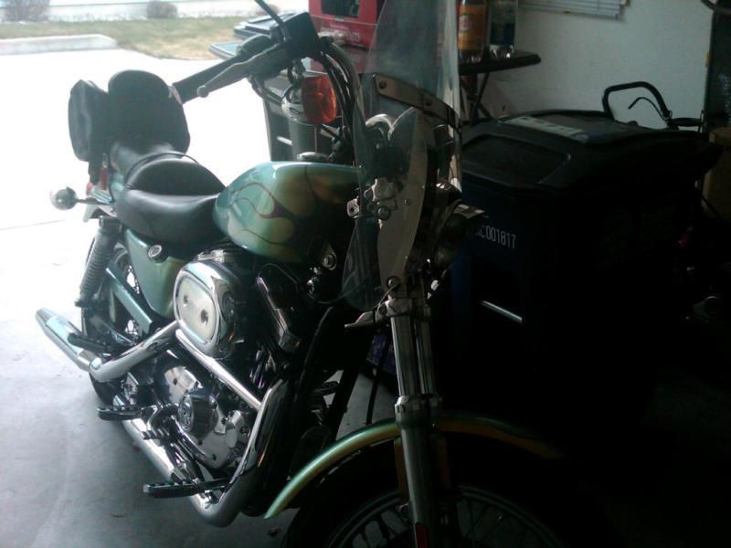 2001 Harley XL 1200, 11500 miles custom paint, execlent condition