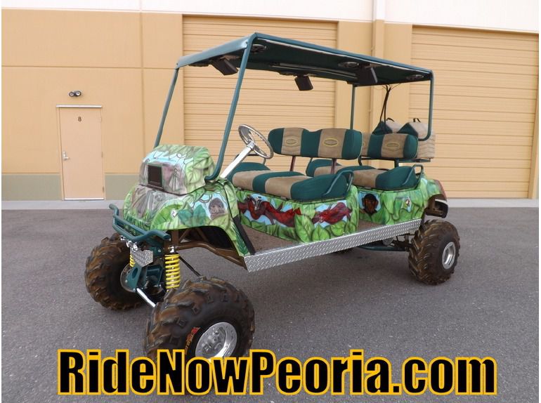 1996 Yamaha Custom Lifted Golf Cart 