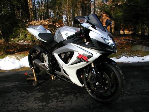 2006 suzuki gsxr 600 pearl white low miles