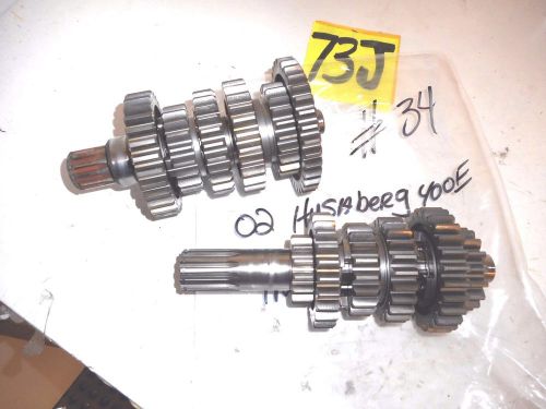 2002 husaberg 400e  transmission gears &amp; shafts