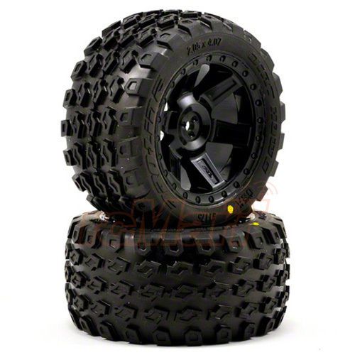 Pro-line dirt hawg 2.8 30 series tire desperado rc car wheel m2 black #1175-13