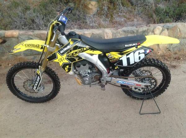 Factory Rockstar Suzuki RMZ 250 F