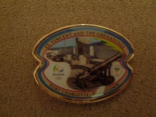 Rio 2016  olympic pin st. vincent and the grenandines