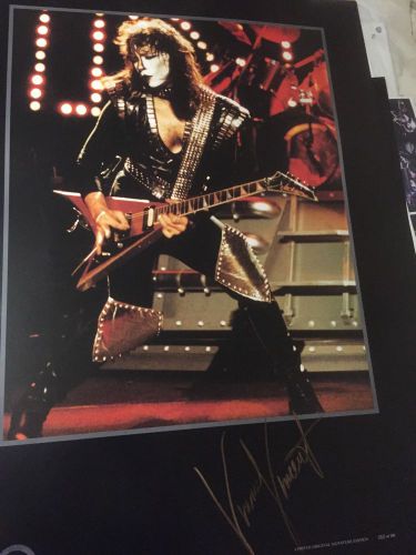 Vinnie vincent rare kissworld lithograph