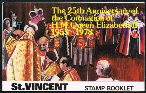 St. Vincent &amp; Grenadines. 1978. Coronation Booklet $9.30 Complete MNH