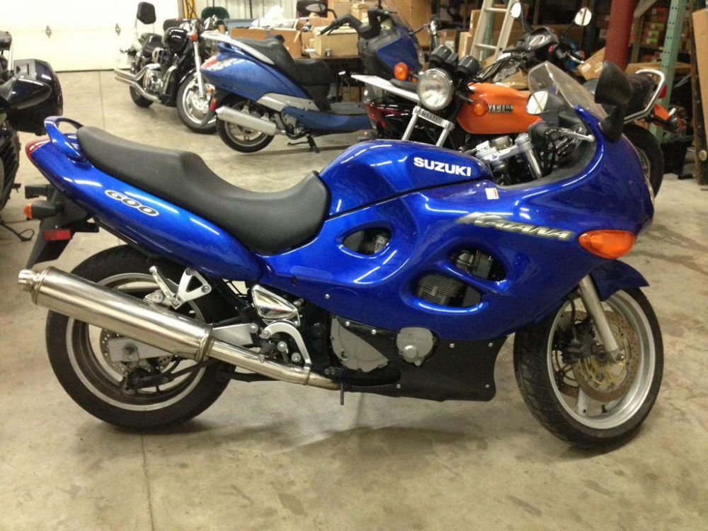 2001 Suzuki Katana 600 Sportbike 
