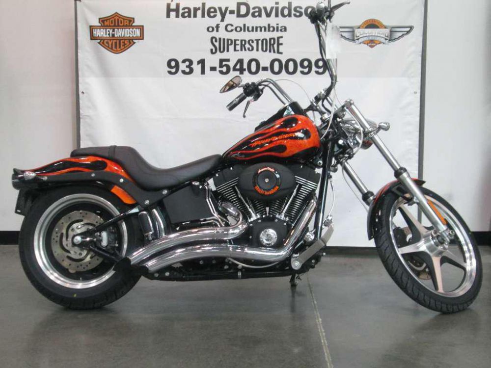 2007 harley-davidson fxstb softail night train  cruiser 