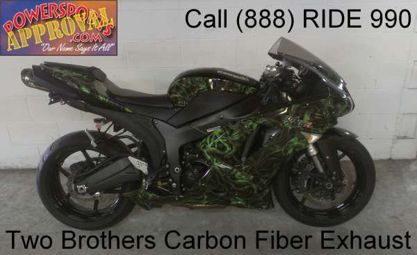 2007 used Kawasaki Ninja ZX6R crotch rocket for sale - U1729