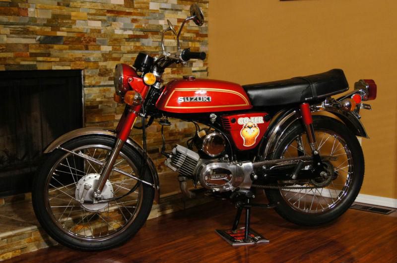 1976 Suzuki A-100 Gofer Motorcycle Like New Condition! 2,324 Original Miles!