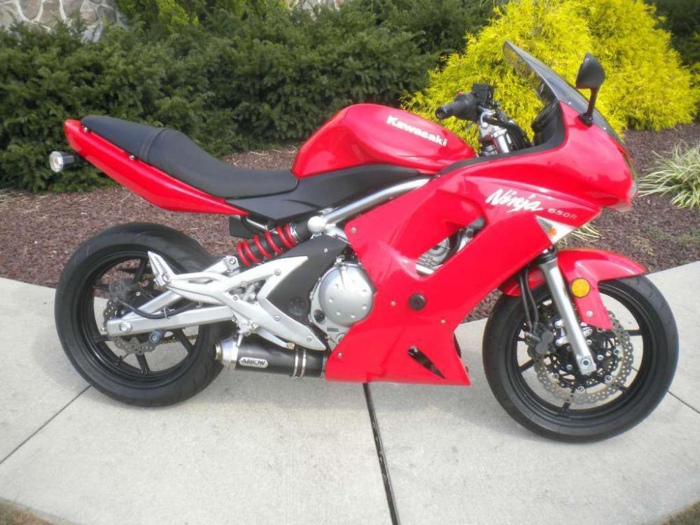 2007 kawasaki ninja 650r  sportbike 