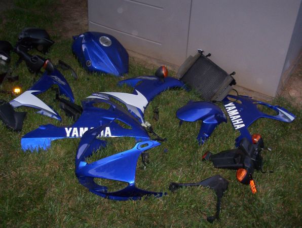 Parting out 2005 Yamaha R6