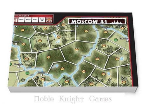 Vento Nuovo Wargame Moscow &#039;41 - Mounted Map Zip SW