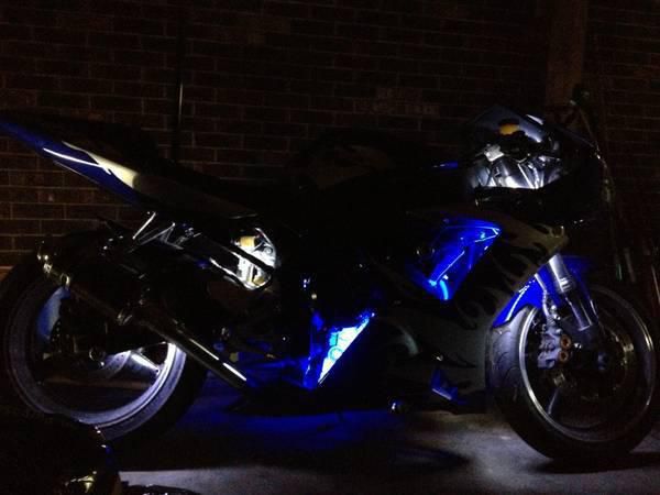 Custom 2002 yamaha r1 (yzf-r1 1000cc) tons of mods