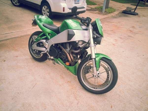 2005 hd buell xb9 green