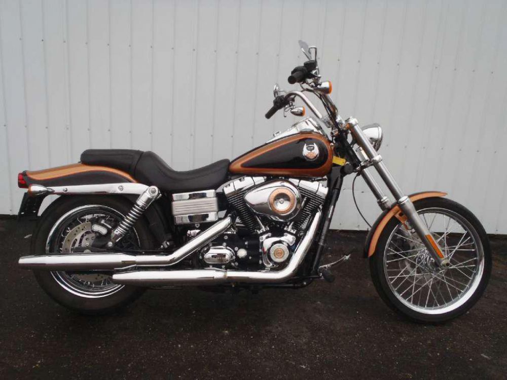 2008 harley-davidson fxdwg dyna wide glide 105th anniversary edi  cruiser 