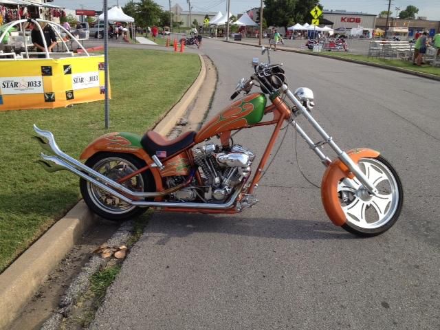 Full custom biult chopper