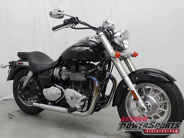 2011 TRIUMPH BONNEVILLE AMERICA W/WARRANTY