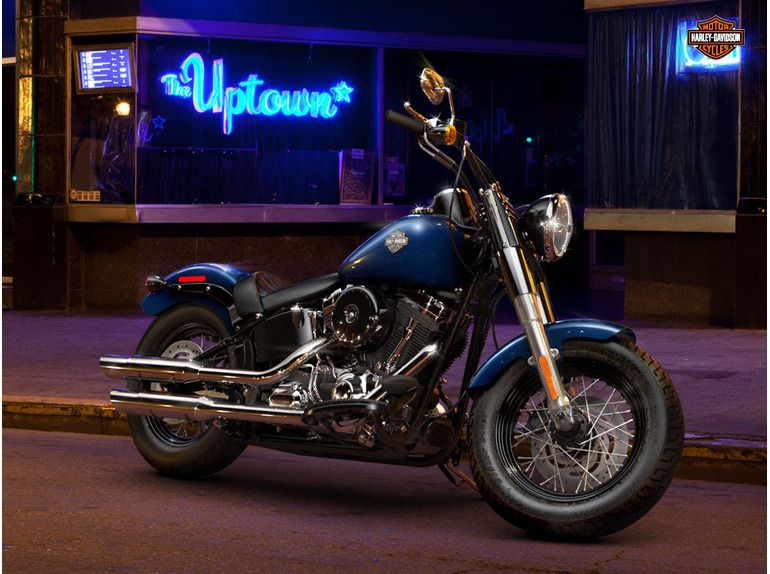 2013 Harley-Davidson Softail Slim FLS - Big Blue Pearl 