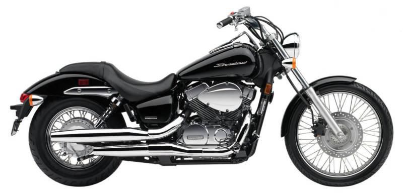 New 2012 honda shadow spirit 750 cruiser shaft drive black discount $6575.00