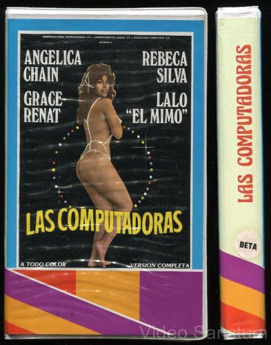 Mexi sleaze sex comedy beta not vhs las computadoras 1982 angelica chain betamax