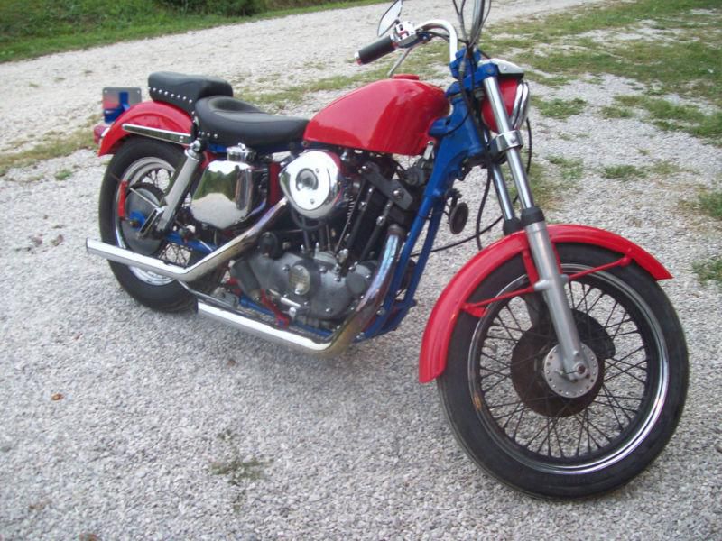 Classic harley sportster