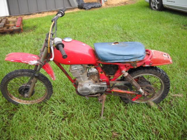 1983 honda xl 80 s motorcycle trail mini bike runs good needs restoring