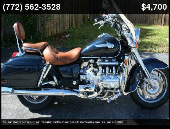 2000 honda gl1500ct valkyrie tourer, low miles, very clean, cheap!