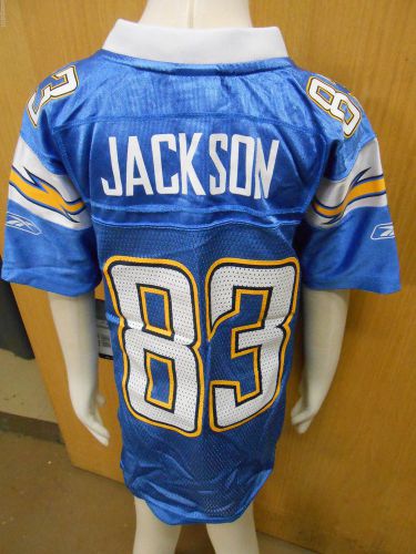 Reebok NFL Youth San Diego Chargers Vincent Jackson Football Jersey NWT S