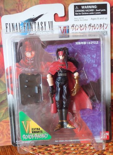 Final Fantasy VII 7 Soldier Vincent Valentine Extra Knights Figure Bandai Sealed