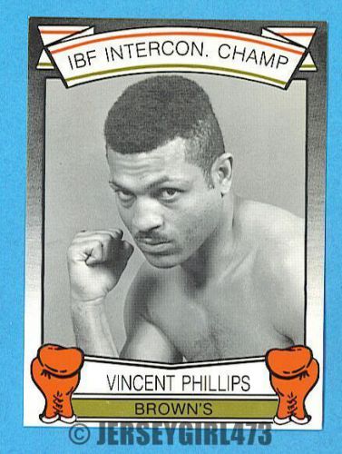 Vincent Phillips 1992 Brown&#039;s Boxing Card #46