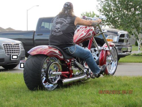 Custom built motorcycles: chopper