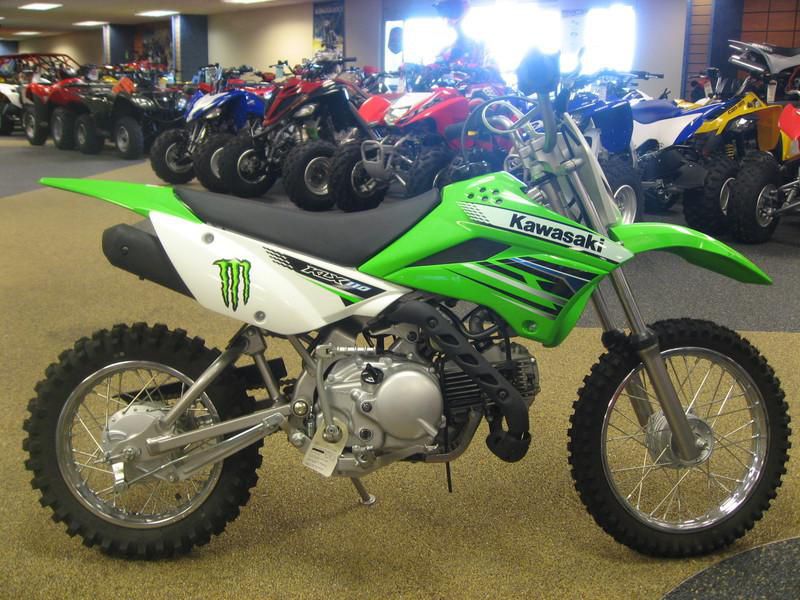 Intermediate Blåt mærke tre 2012 Kawasaki KLX 110 Dirt Bike for sale on 2040-motos