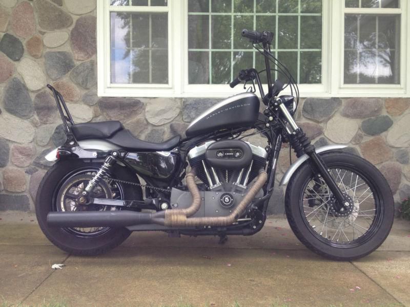 Buy 2007 Harley Davidson XL1200N Nighster Sportster 07 on 2040-motos