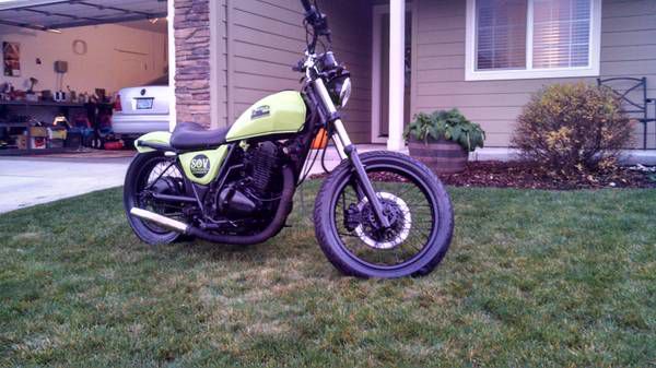 1980 suzuki 400 s.o.v bobbers