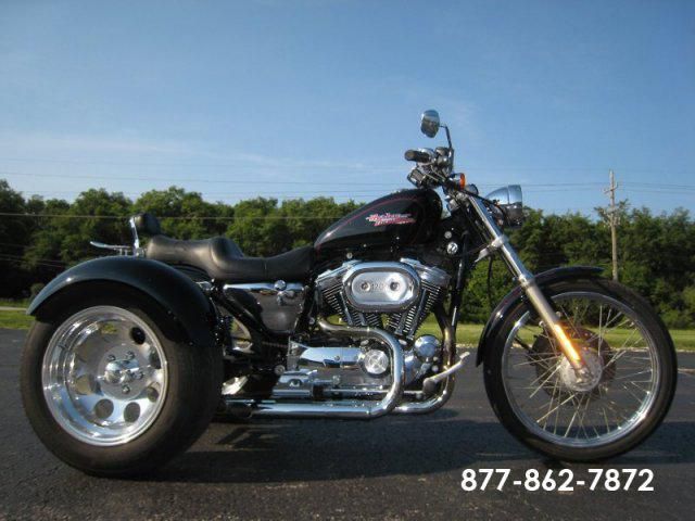 2002 harley-davidson sportster  1200 custom xl1200c frankenst  trike 