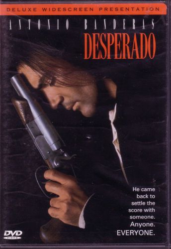 Desperado DVD Deluxe Widescreen Version ANTONIO BANDERAS SALMA HAYEK, image 1